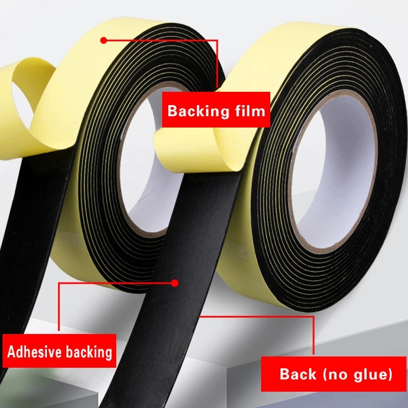 EVA foam double-sided adhesive high viscosity thickened automotive shock-absorbing and anti slip sponge tape sealing strip