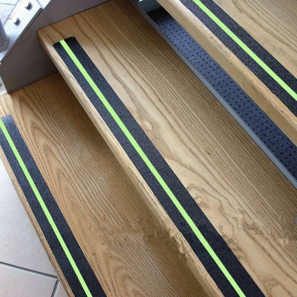 Glow in Dark Stair Treads Anti Slip Adhesive Tape Waterproof Feet Non Skid Roll Stair Steps Traction Stripe