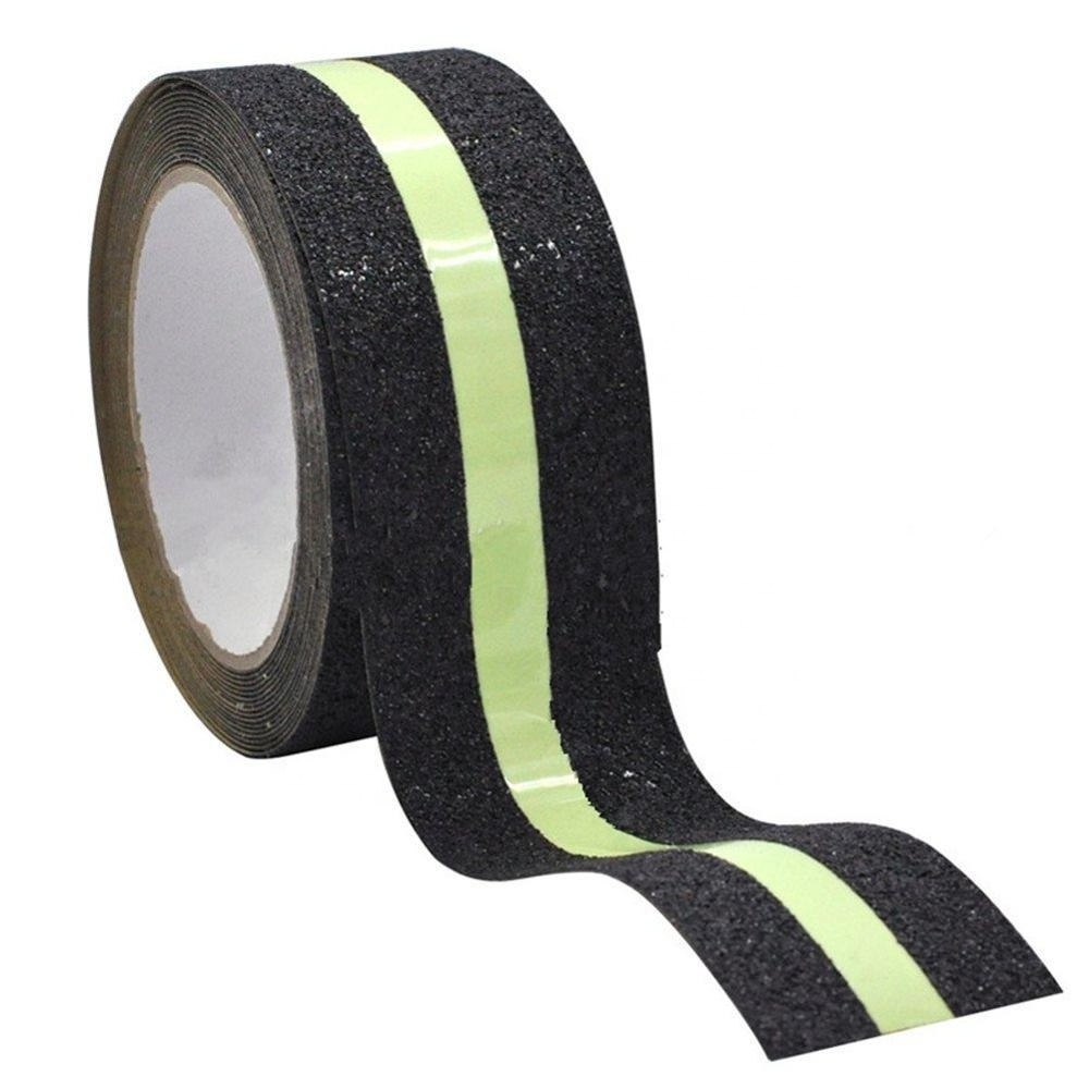 Glow in Dark Stair Treads Anti Slip Adhesive Tape Waterproof Feet Non Skid Roll Stair Steps Traction Stripe