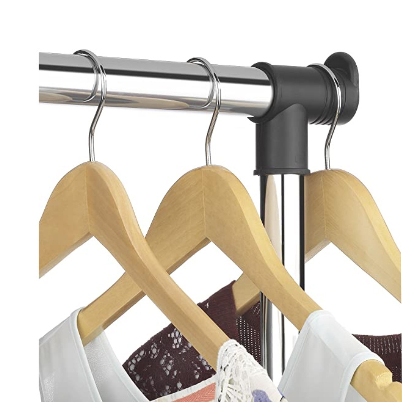 Double Rod Clothing Garment Rack Rolling Hanging Clothes Rack Portable Clothes Organizer for Bedroom Living Room,Clothing Store