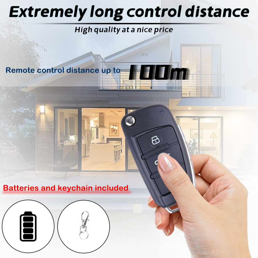 New car key model wireless remote control 315mhz Duplicate Remote Control For car key spare motor control