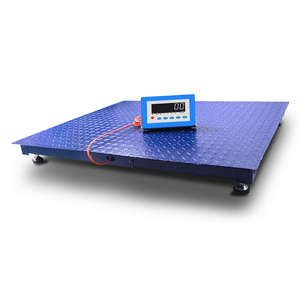 Electronic Platform Scale SCS Floor Scale 3Ton Animal Livestock Scale With Display RS232