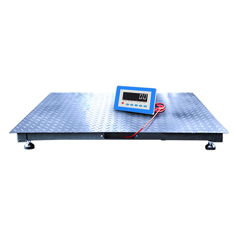 Electronic Platform Scale SCS Floor Scale 3Ton Animal Livestock Scale With Display RS232