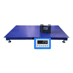 SCS Electronic Platform Scale Floor Scale 1-3ton Animal Livestock Scale with Display Rs232