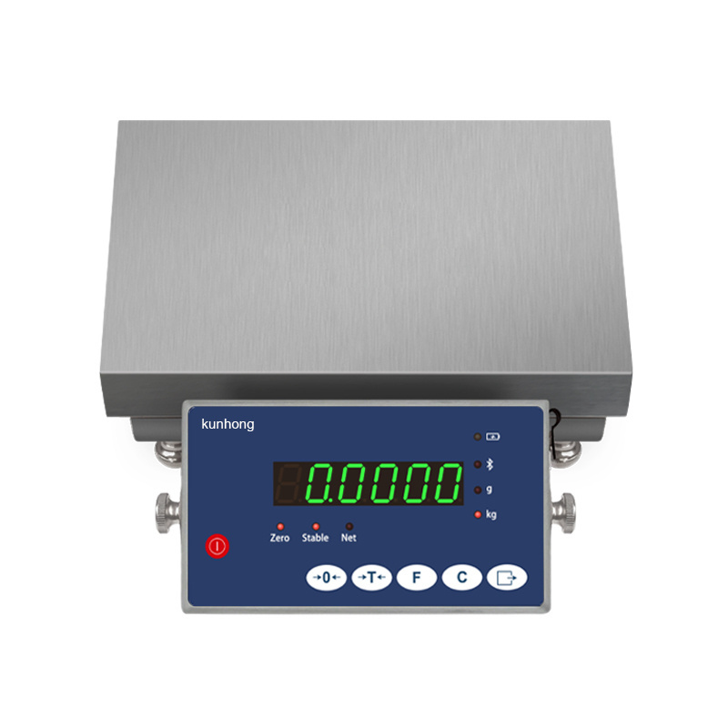 HTW-B1-H  High Accuracy 10-35 KG Digital Platform Scale Stainless Steel LED Indicator Table  Weighing Scale