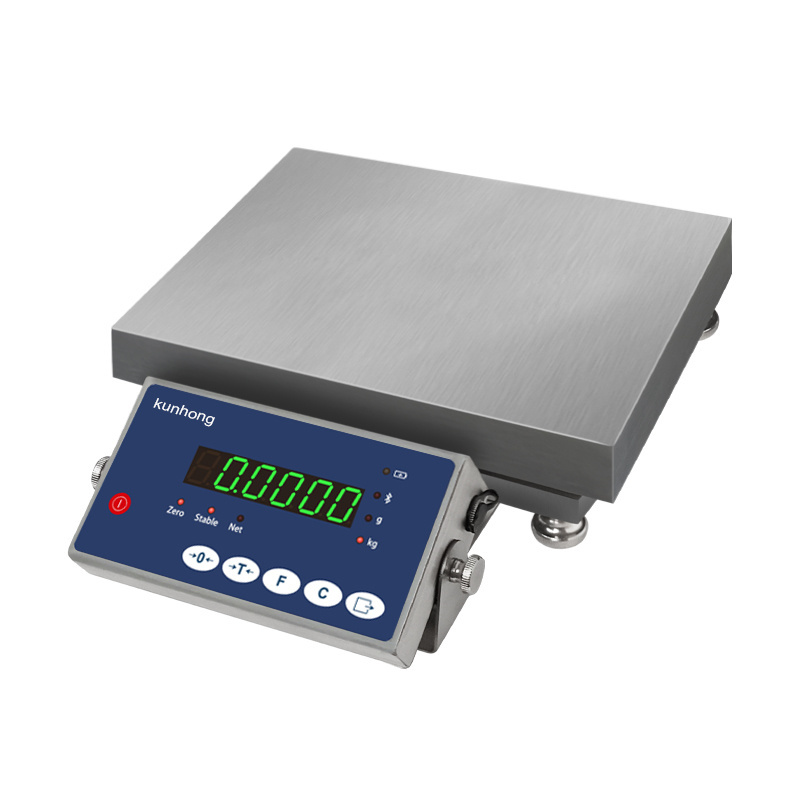 HTW-B1-H  High Accuracy 10-35 KG Digital Platform Scale Stainless Steel LED Indicator Table  Weighing Scale