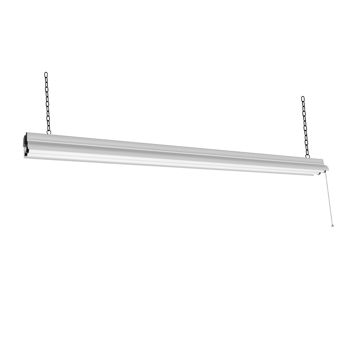 4ft 57Walt 5500LM 4000K Utility Light Fixture Shop light AC hanging or Surface for supermarket linkable led shop light