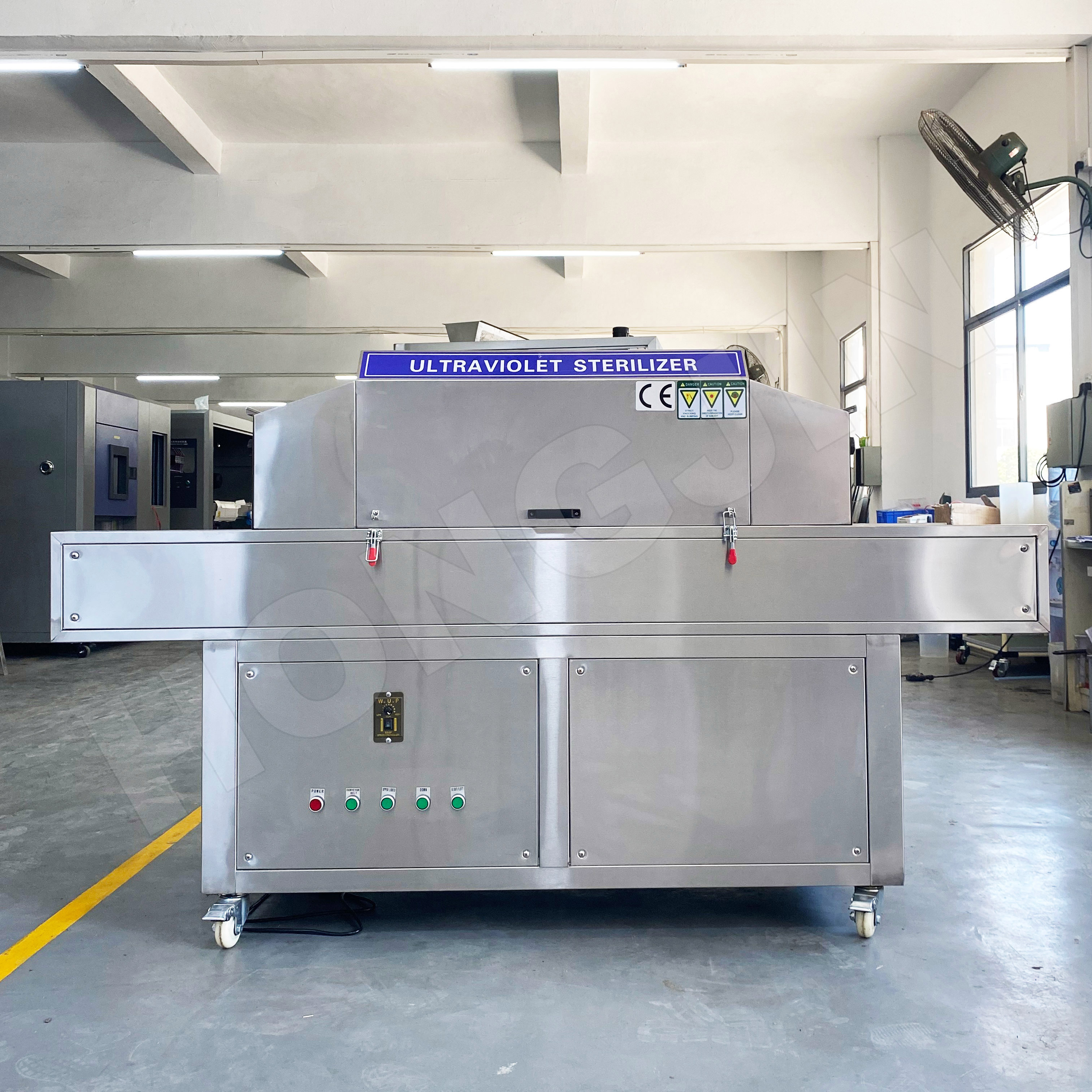 Hong jin Herb Flour Sterilizer/Food UV Seeds Tunnel Sterilizing Machine/UV Ultraviolet Sterilization Furnace