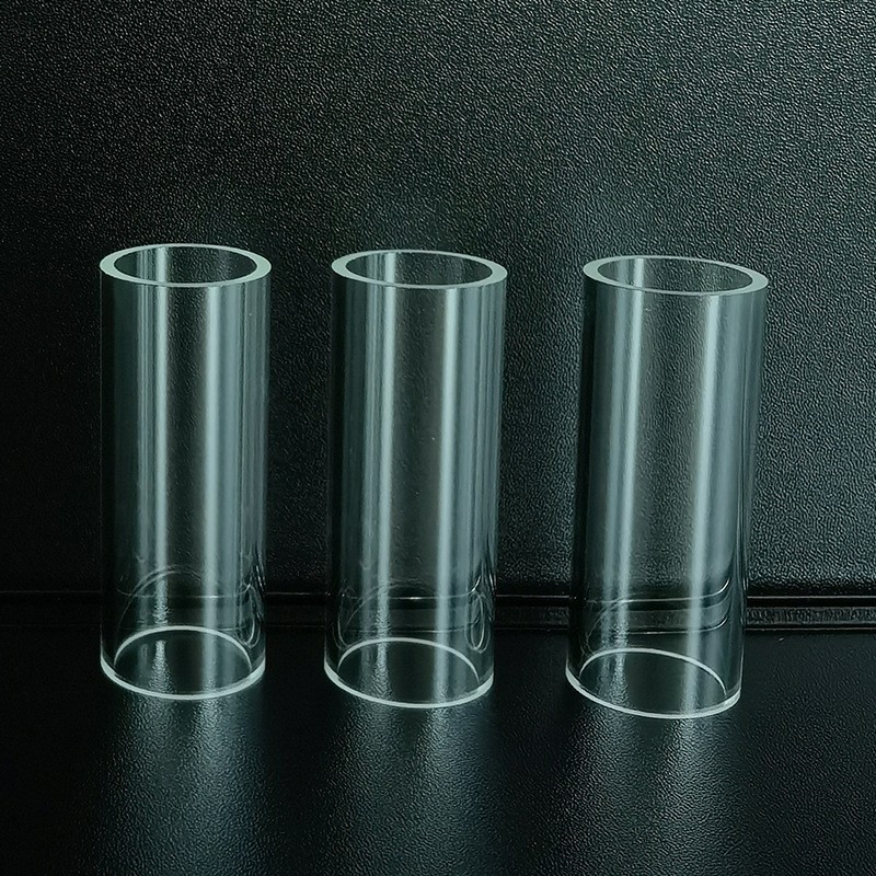 Custom Wholesale High Quality Borosilicate Pyrex Transparent Glass Test Tubes Water Pipes For Coffee Beans