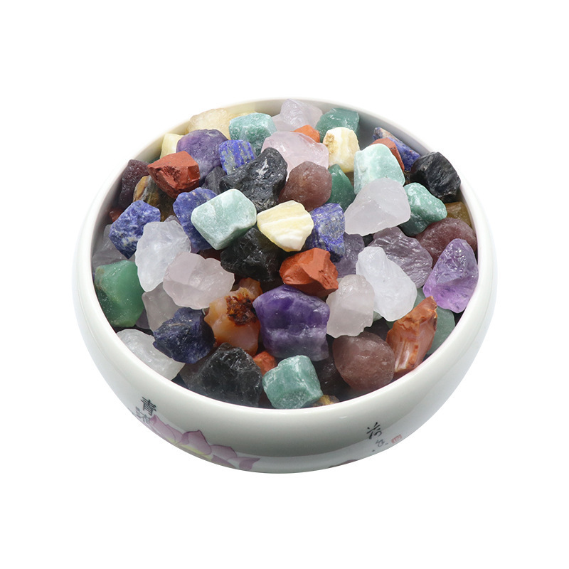 Wholesale teaching materials energy healing ornaments specimens agate jade rough   natural raw gem stone