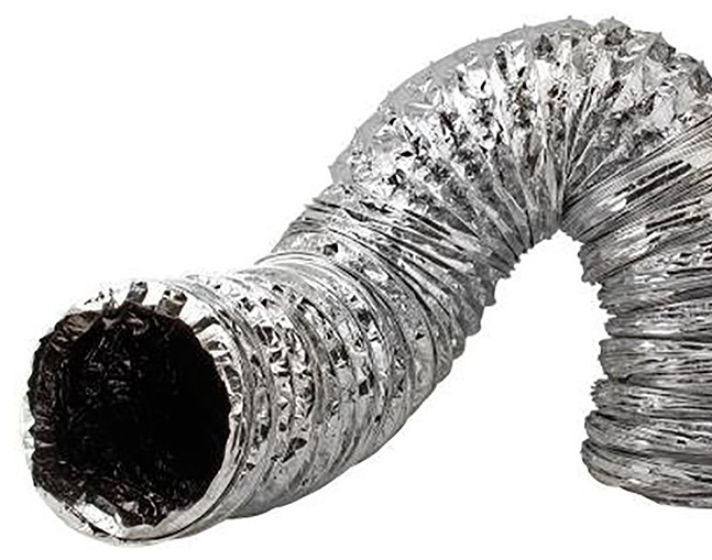 china suppliers flexible aluminum foil duct for industrial kitchen exhaust hood pipe kitchen ventilator