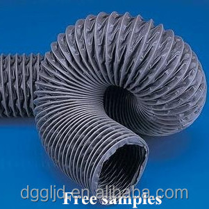 1.5 inch pvc flexible hose for welding exhaust gas extraction air conditioning and ventilation equipment