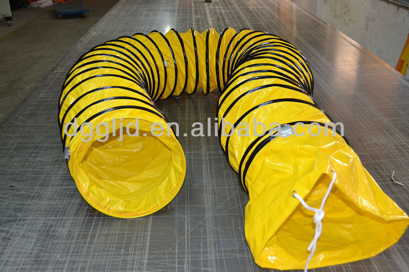 Flexible Fabric Air Conditioner PVC Duct for Underground Mining hose tube pipe