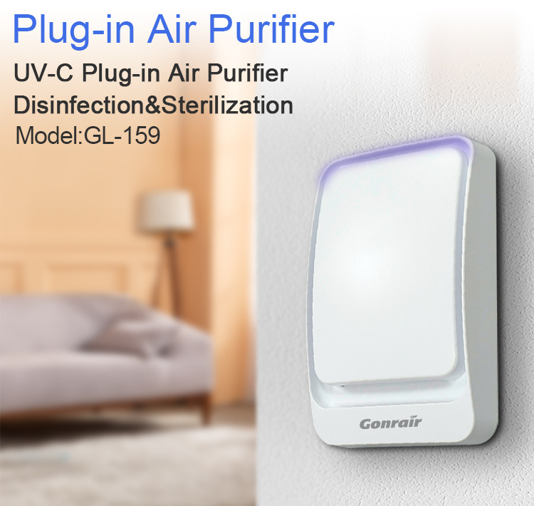 Portable House Hotel PM2.5 OEM Air Cleaner Small Negative Oxygen Ion Air Purifier For Home Office