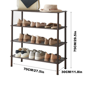 space saving living room funiture moder pull out metal tower shoe rack storage organizer bench