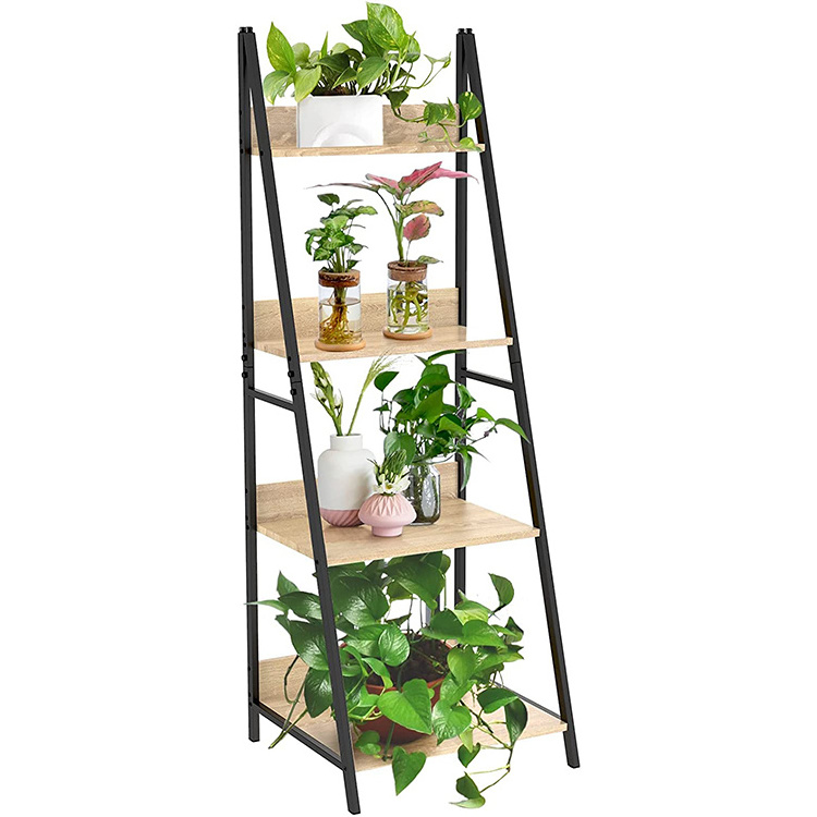 Modern Shelf 4 Tier Bookshelf Tall case Shelf Storage Organizer For Bedroom Living Room And Home Office Shelf Organizer