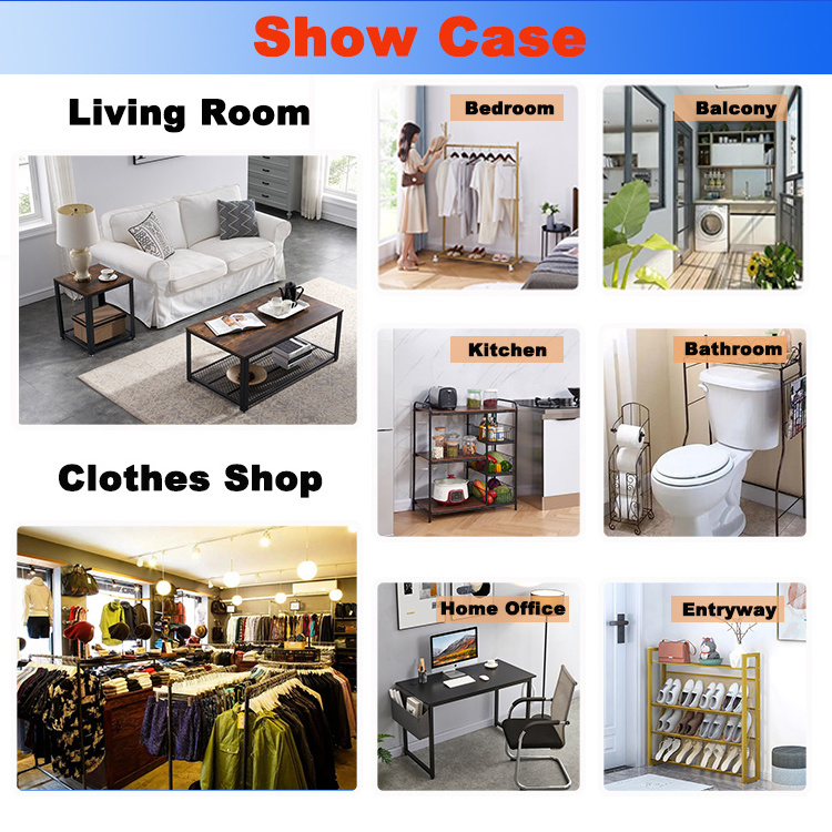 Factory customization modern furniture vertical shoe rack for living room 5 tier shoe storage rack