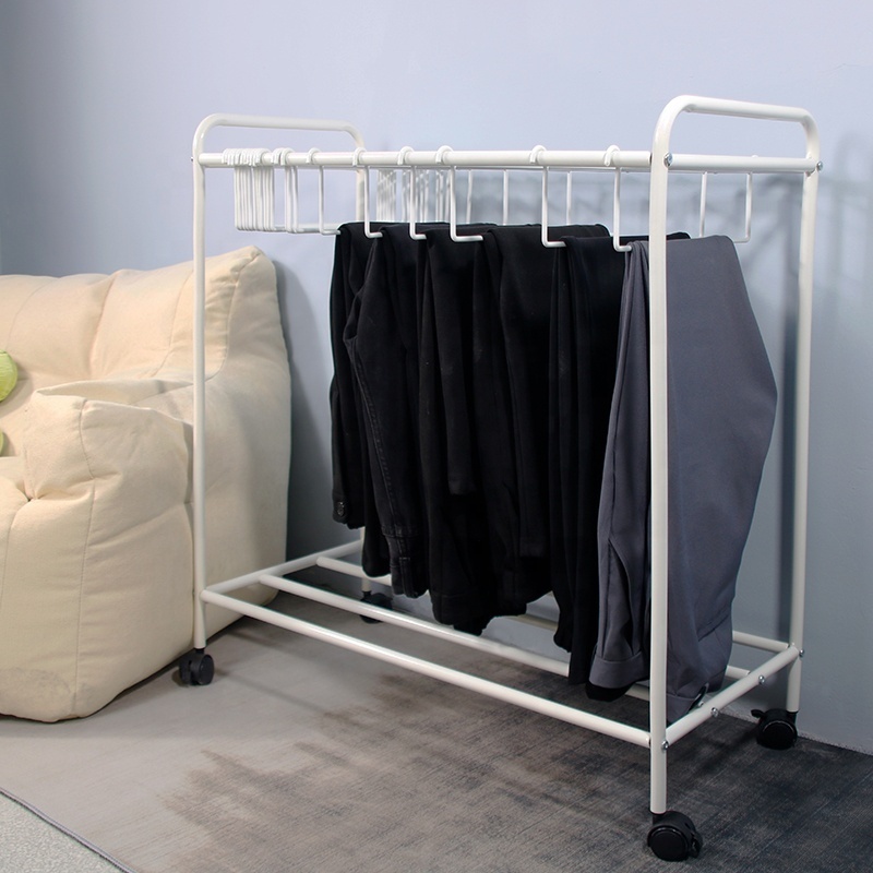 GMJ Wardrobe Accessories In Cabinet Soft Close Pants Rack Hanger Storage Rack