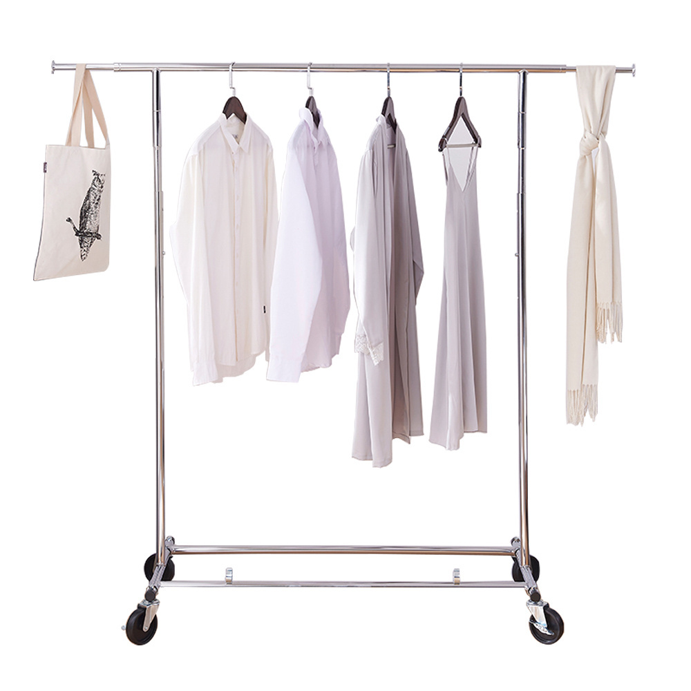 2022 Black Friday stock home furniture foldable Garment Display Shelf Cloth Hanger Stand Rack for clothes drying