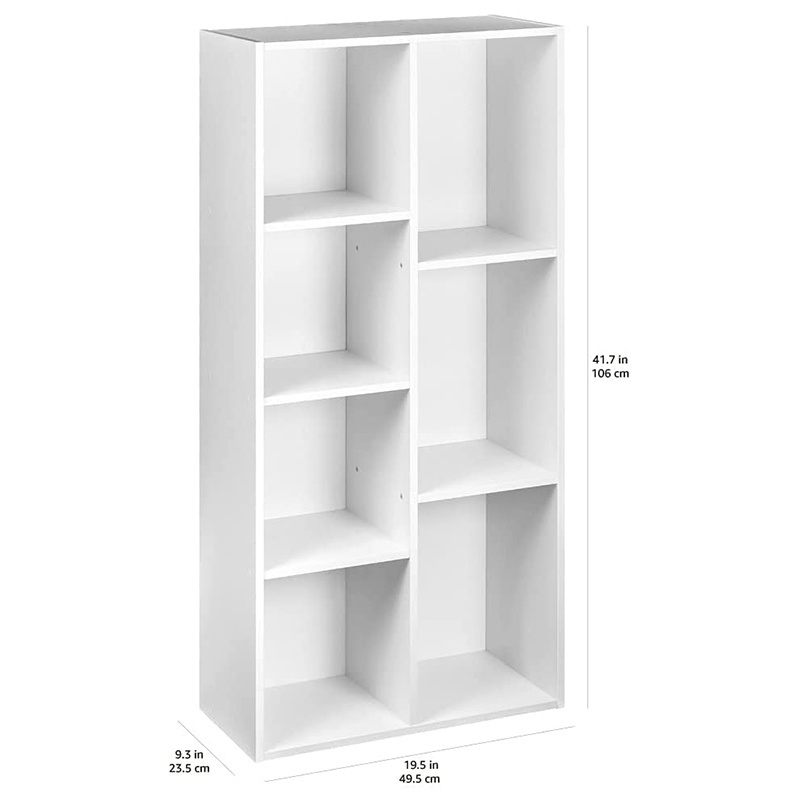 Nordic modern design hidden door movable tree ladder library wooden bookshelf bookshelves bookcases