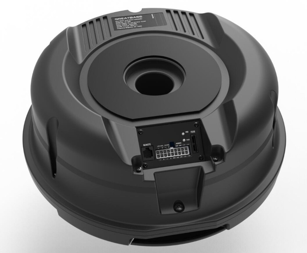 Factory direct sale car active subwoofer 12V 300W  car spare tire subwoofer  spare wheel subwoofer