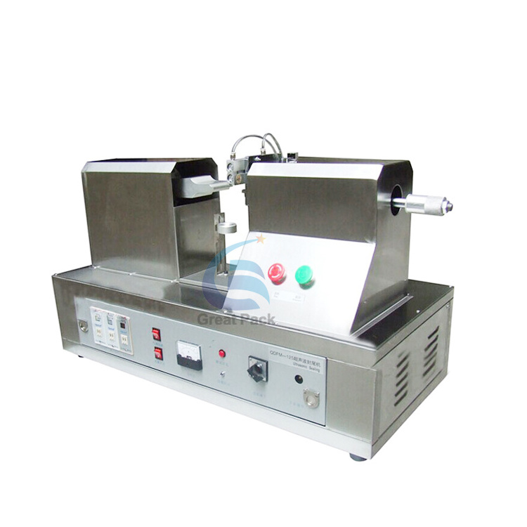 semi automatic ultrasonic cosmetic tube sealing machine