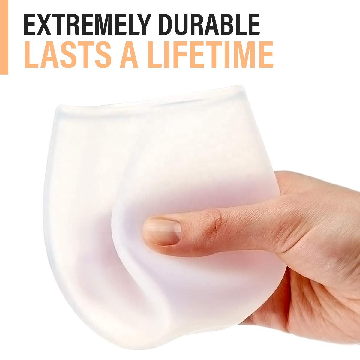 Unbreakable Silicone Wine Glasses Outdoor Stemless Shatterproof Wine Squishy Cups