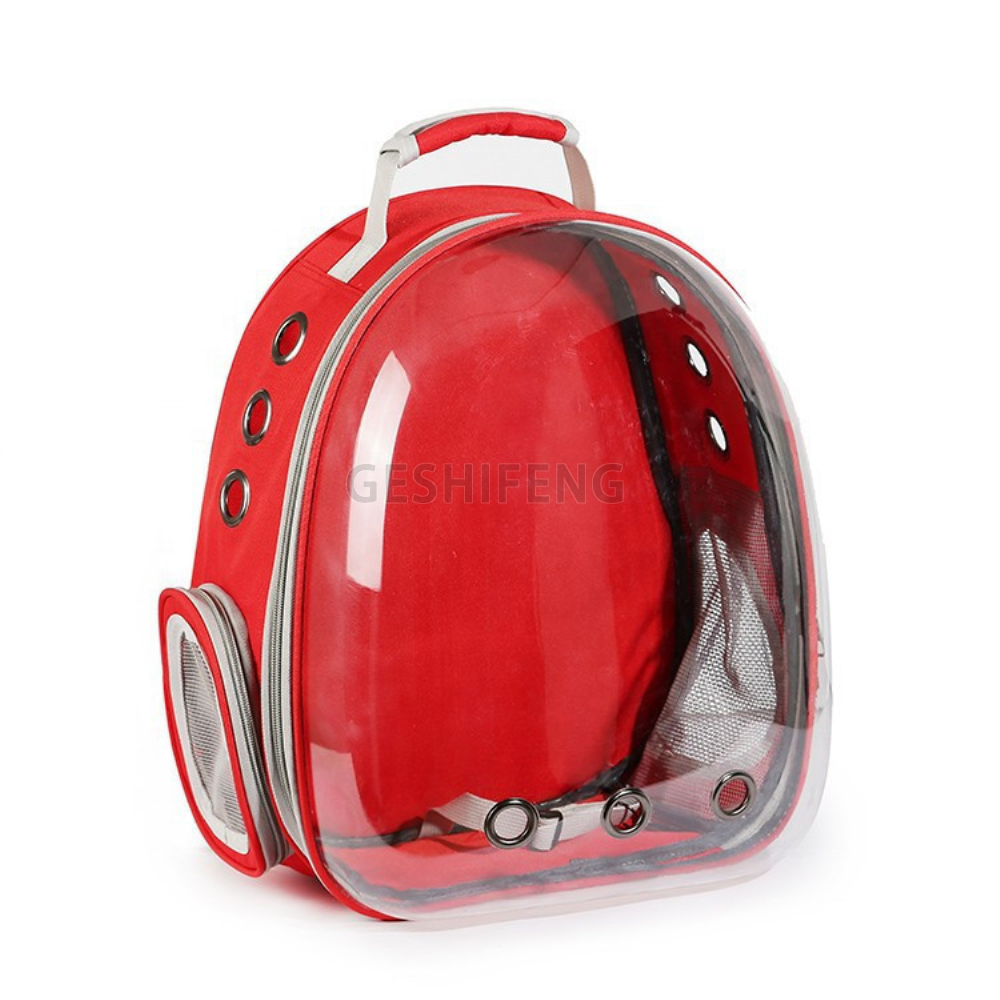 2022 New Design Clear Dog Backpack Pet Carrier For Pet Travel