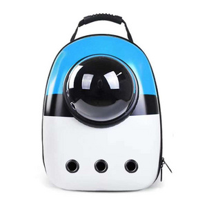 Custom Double Shoulder Portable Travel Backpack Outdoor Pet Dog Carrier Handheld Dog Bag Backpack