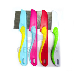 Pet Dog Cat Anti Lice Comb Stainless Steel Cat Dog Pet Hair Brush Hair Nit Comb For Head Nit Treatment