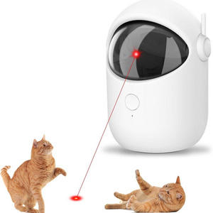 Automatic Laser Cat Toy Pet Interactive Cat Toy USB Rechargeable Indoor 3 Modes Dogs Laser Pointer Toys Cat Products