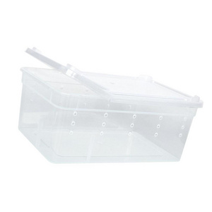 Wholesale Translucent Plastic Snake Tub Reptile Rack For Breeding Reptiles