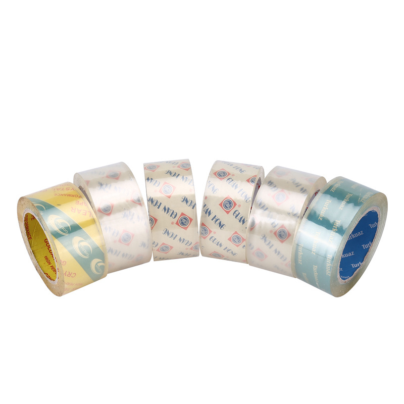 Super Clear BOPP Packaging Adhesive Tape Acrylic Carton Sealing Tape Low Price Hot Melt Adhesive Packing Tape