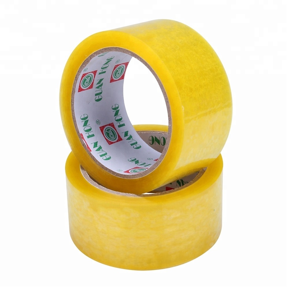 Manufacturer High Quality Cheap Transparent Free  Samples Strong Adhesive Customised  cinta Packing Tape