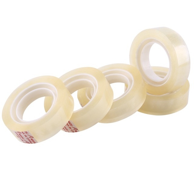 Popular super clear bopp packing tape, crystal clear sealing tape stationery