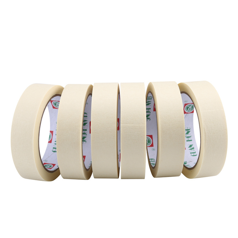 wholesale custom painting use  cinta papel washi waterproof clean removal white colorful  masking tape