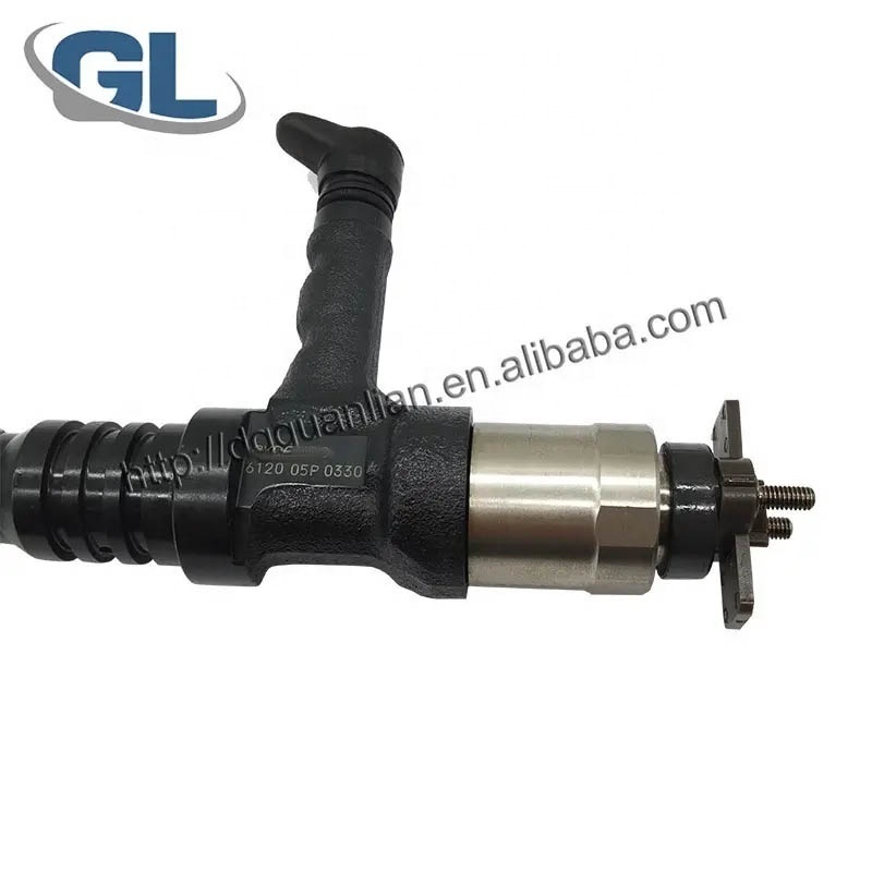 High Quality Diesel Common Rail Fuel Injector 095000-6120 For Komatsu PC600 Excavator 6261-11-3100