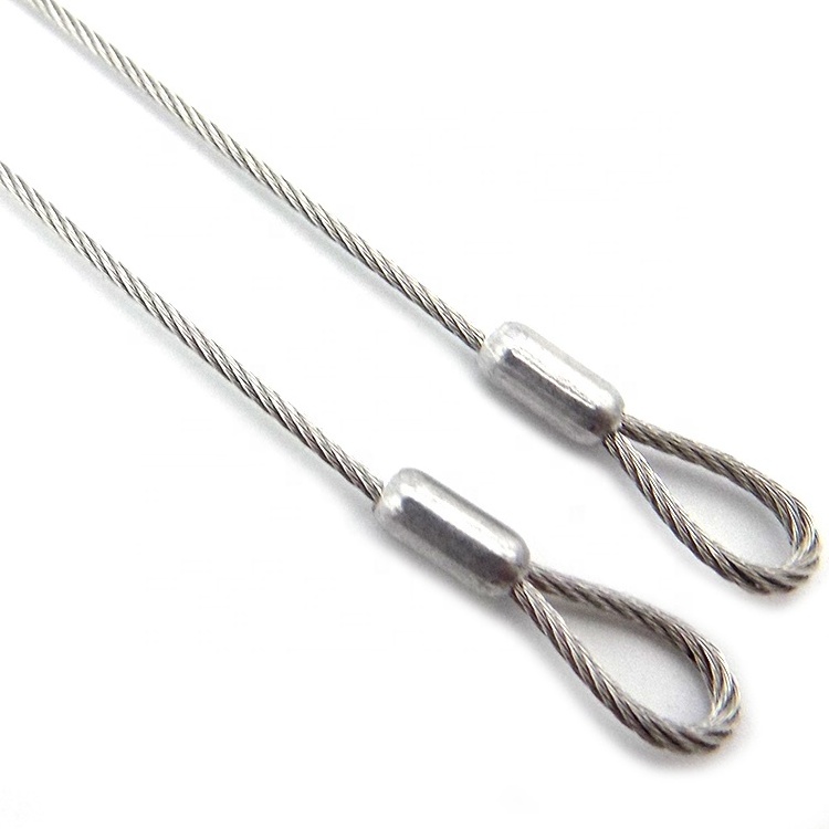 Heavy Duty Stainless Steel Tether Lanyard Wire For for Added Security