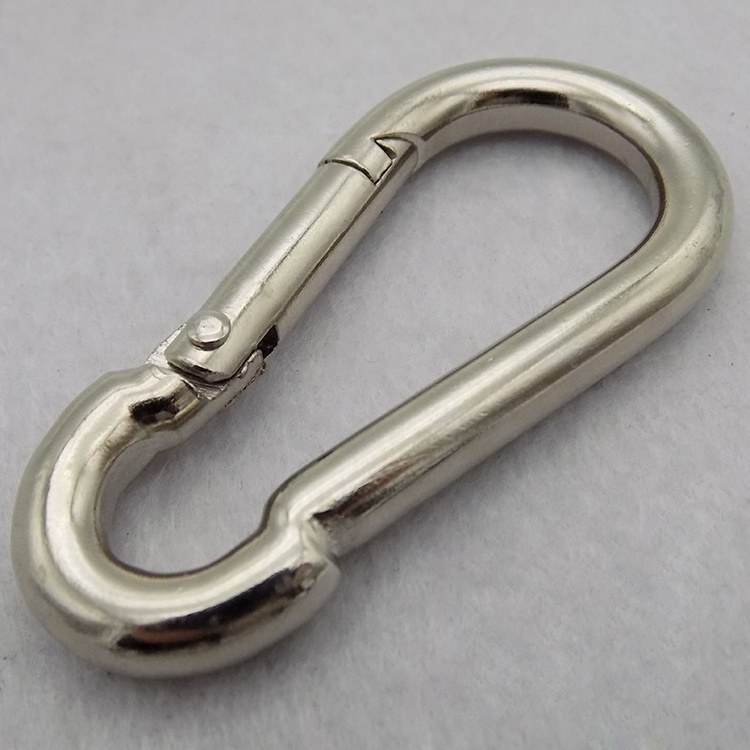 Hardware Accessories Stainless Steel Spring Snap Hook Carabiner - 304 Stainless Steel Clips