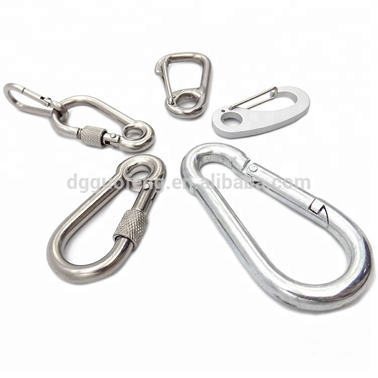 Various Kinds Of Safety Rigging Hardware Hooks Steel Swivel Snap Hook Bolt Snap Hook For Hanging