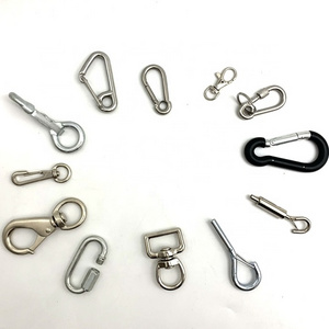 Various Kinds Of Safety Rigging Hardware Hooks Steel Swivel Snap Hook Bolt Snap Hook For Hanging