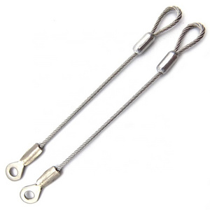 Heavy Duty Stainless Steel Tether Lanyard Wire For for Added Security