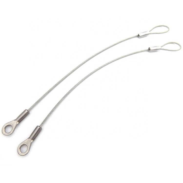 Heavy Duty Stainless Steel Tether Lanyard Wire For for Added Security