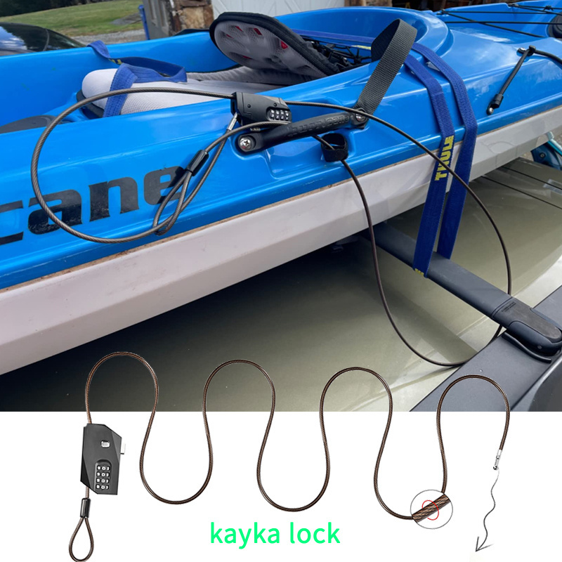 Wholesale Python Cable Lock, Trail Camera and Kayak Locking Cable, Master Cable Lock with Keys