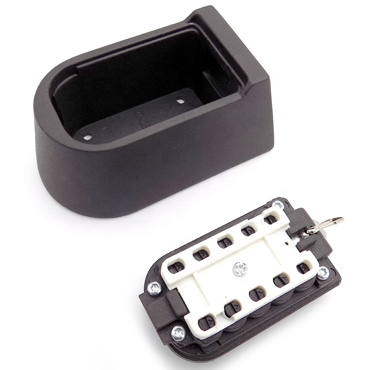 High quality password Zinc Alloy Lock Key Safe Medium Size  Key Box for Car Door