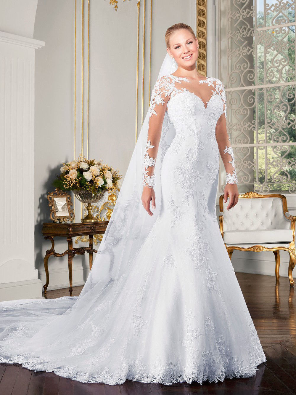 Low price  ODM OEM romantic midi civil wedding dress beaded wedding dress