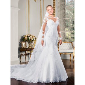 Low price  ODM OEM romantic midi civil wedding dress beaded wedding dress