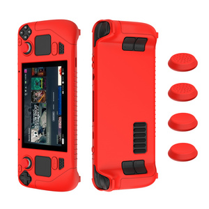 Soft Cover Skin Shell Silicone Accessories Protective Case With Rocker Caps For Steam Deck