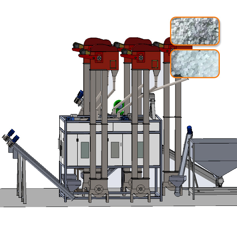 Factory price plastic recycling Electrostatic Separator Plastic Metal Separating Machine for Solid waste sorting