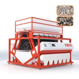 Recycled Plastic Color Sorter PET/PVC/PP Flakes Color Sorting Belt Plastic Separation Machine